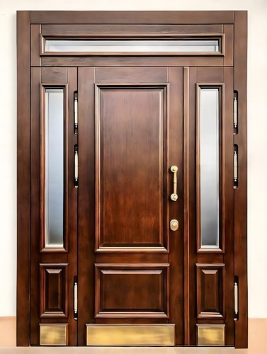 Входная группа с багетом и отбойниками Входная группа с багетом и отбойниками