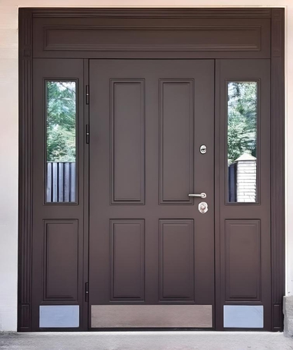 Входная группа с отбойниками Входная группа с отбойниками