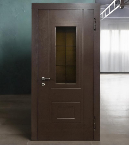 Коричневая с остеклением Коричневая с остеклением