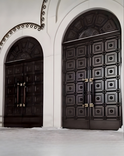 Арочные парадные двери Арочные парадные двери