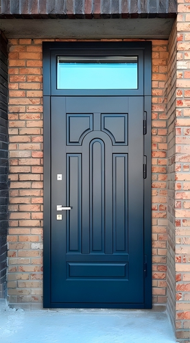 Дверь с окном сверху Дверь с окном сверху