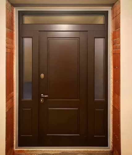 Остекленная нестандартная дверь Остекленная нестандартная дверь